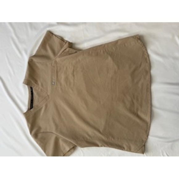 Fabletics Pants - Fabletics Tan/Khaki Medical Scrub Jogger Set Size L